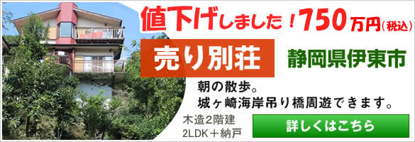 売別荘 静岡県伊東市 売別荘 静岡県伊東市